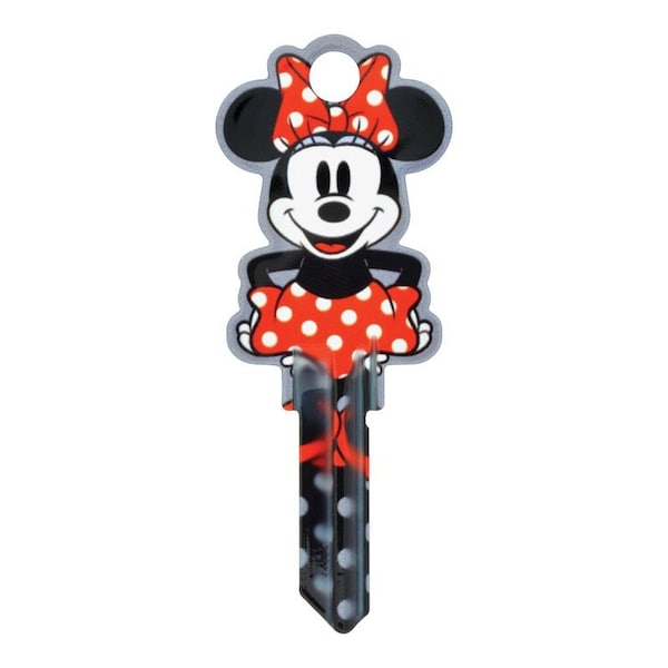 Hillman HILLMAN Disney Minnie House/Padlock Universal Key Blank KW1/10 Double 88999 - main